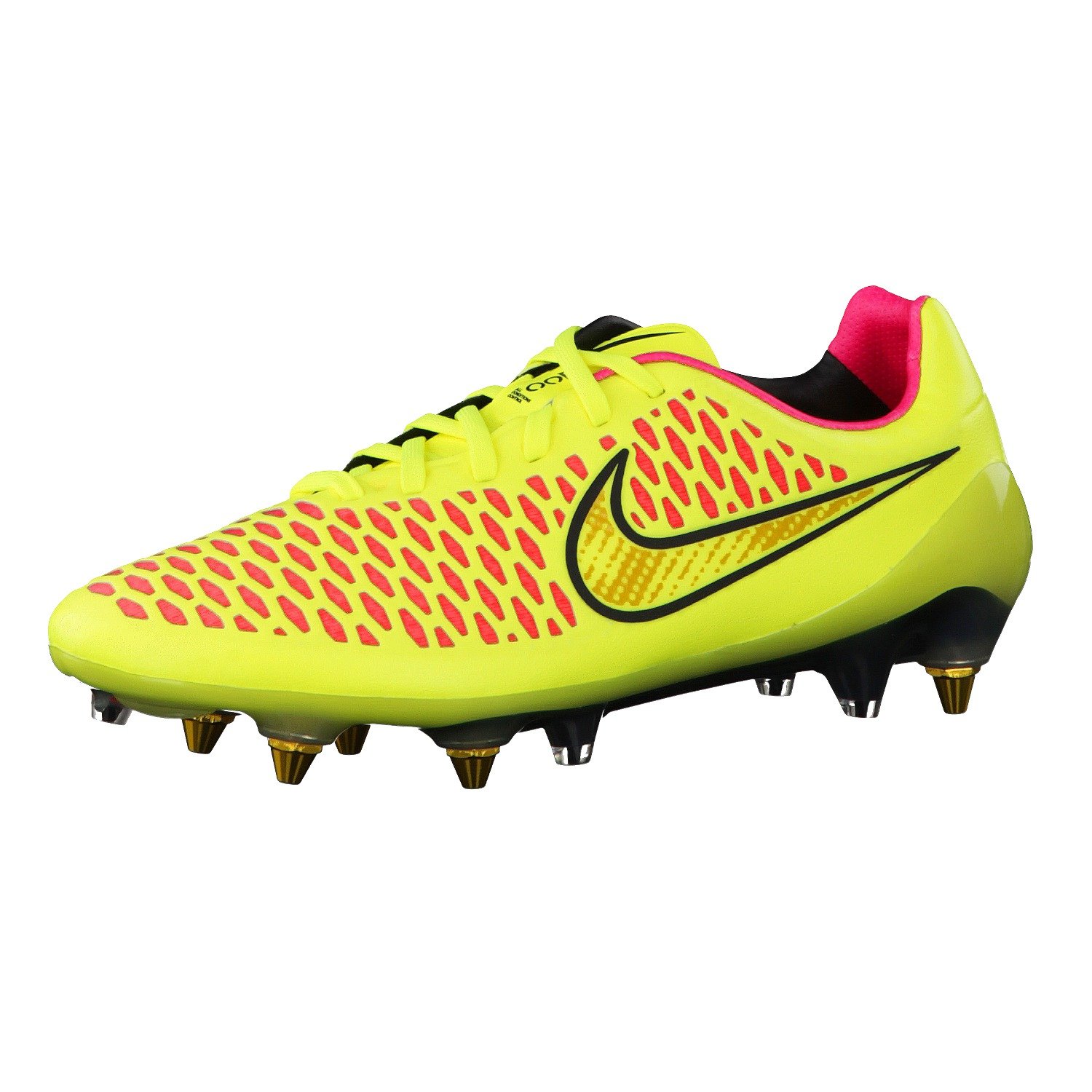 Nike Botas de fútbol para hombre Magista Opus Sg-Pro, amarillo